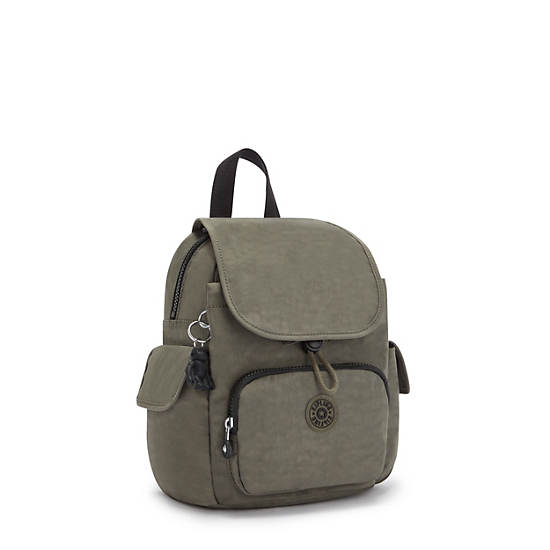 Kipling City Pack Mini Backpacks Green Moss | AU 1486ZU